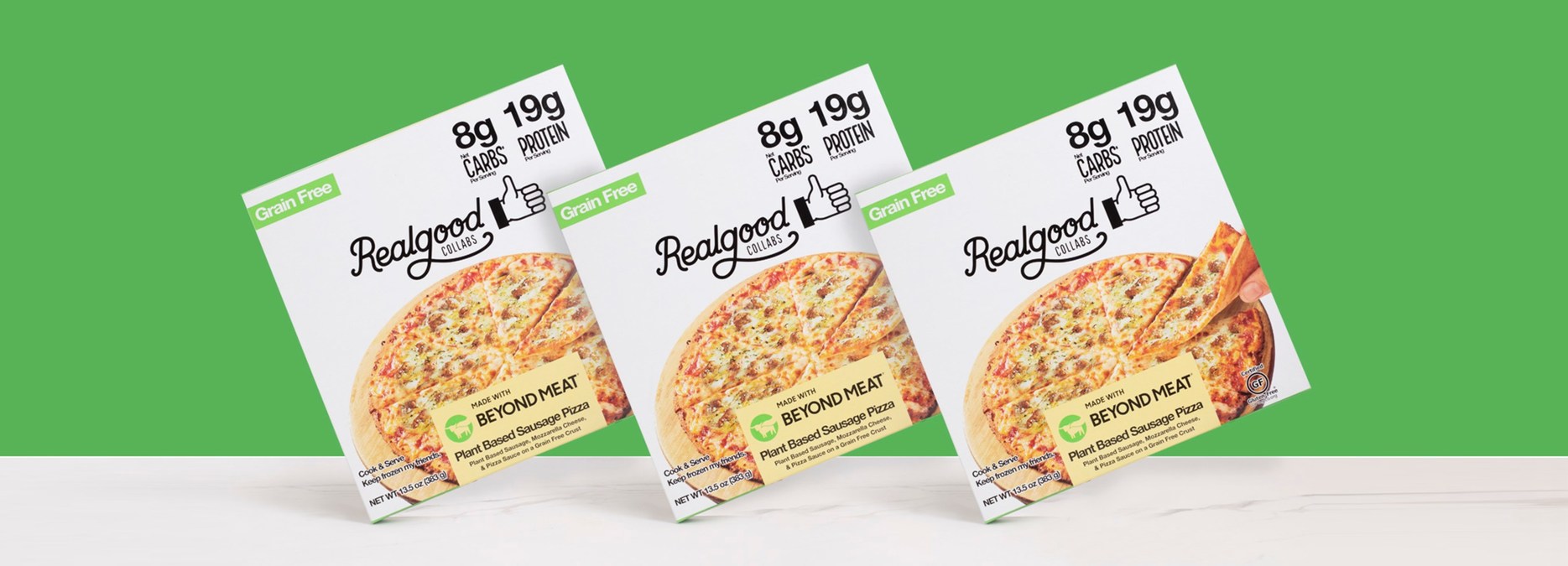 High-Growth Frozen Food Brand Real Good Foods Launches Grain-Free, Nutritious Pizza Made with Beyond Meat's Plant-Based Sausage - Vimarsana News
