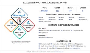New Study from StrategyR Highlights a $2.2 Billion Global Market for Data Quality Tools by 2026