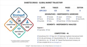 New Study from StrategyR Highlights a $83.7 Billion Global Market for Diabetes Drugs by 2026