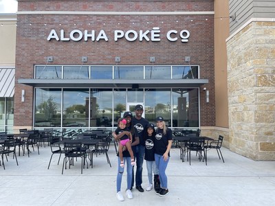 "We are thrilled to be the first Aloha Poke restaurant in the state we love, the state where we are raising our children," said Amanda. "As first-time franchise owners, we decided on Aloha Poke for several reasons including the brand's franchise development program, the projected return on investment, the ease of operations, low labor requirements, and most importantly, the sheer beauty and high-quality nutritional value of the brand's dedicated menu."