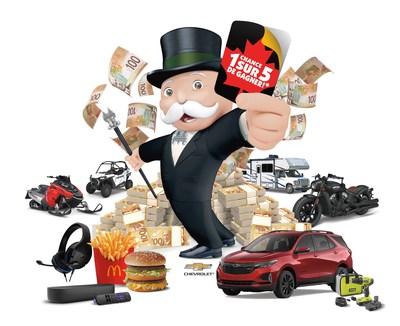 Le jeu Monopoly d'ici est de retour chez McDonald's!
