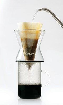 The FUNNEX® is the latest CHEMEX coffee brewer released by legendary coffeemaker company.