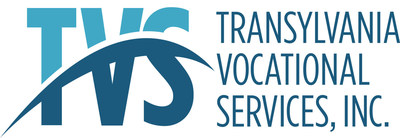 TVS, Transylvania Vocational Services logo (PRNewsfoto/TVS)