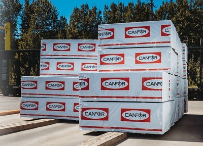 Lumber products at Canfor’s Canadian operations. (CNW Group/Canfor Corporation)