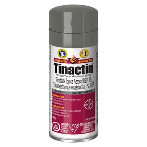 Advisory - Certain lots of Tinactin aerosol sprays for athlete's foot recalled