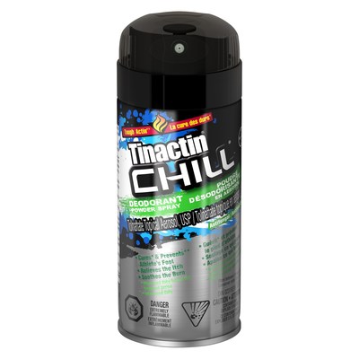 Tinactin Chill Deodorant Powder Spray (CNW Group/Health Canada)