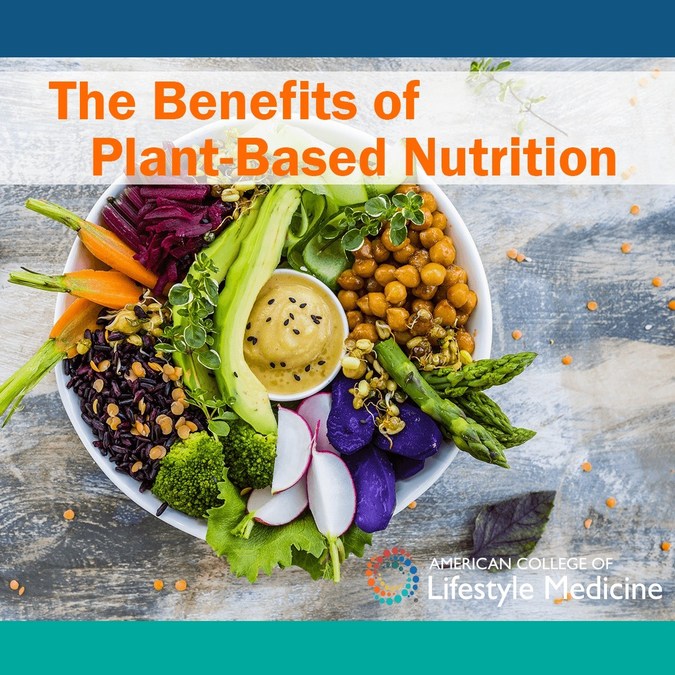 American College of Lifestyle Medicine Announces Unique Research White  Paper Series Presenting Benefit of Whole Food, Predominantly Plant-Based  Diet for Chronic Diseases