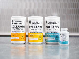 Ancient Nutrition Launches First Clinically Studied Collagen Peptides for Results in as Little as One Day
