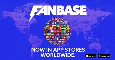 FANBASE GOES GLOBAL EXPANDING INTO 177 COUNTRIES