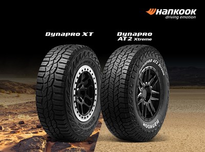 Hankook Tire expands its Dynapro line of products with the launch of the new rugged terrain Dynapro XT and next generation Dynapro AT2 Xtreme. The Dyanpro XT is Hankook's first rugged terrain product and the Dynapro AT2 Xtreme offers a more aggressive look with balanced all-around performance.