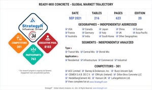 New Analysis from Global Industry Analysts Reveals Steady Growth for Ready-Mix Concrete, with the Market to Reach $569.9 Billion Worldwide by 2026