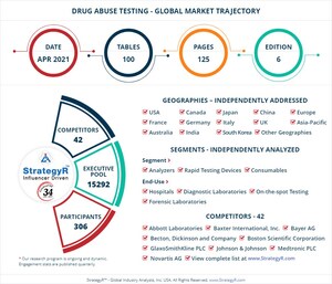 New Study from StrategyR Highlights a $5.9 Billion Global Market for Drug Abuse Testing by 2026