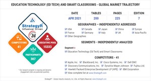 New Study from StrategyR Highlights a $195.7 Billion Global Market for Education Technology (Ed Tech) and Smart Classrooms by 2026