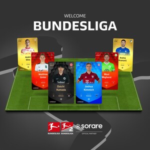 Bundesliga and Bundesliga 2 partner with Sorare to be part of global NFT Fantasy Game