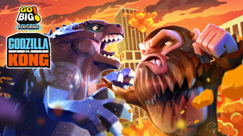 Go BIG! feat. Godzilla vs. Kong: a new casual action mobile game from Sun Machine Entertainmen
