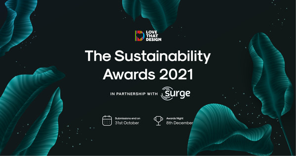 Love That Design announces the region's first sustainable design awards in partnership with Surge For Water