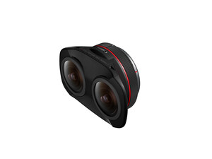Virtual Reality Through A New Lens: Canon Introduces Their First Dual Fisheye Lens For Stereoscopic 3D 180° VR Capture In 8K