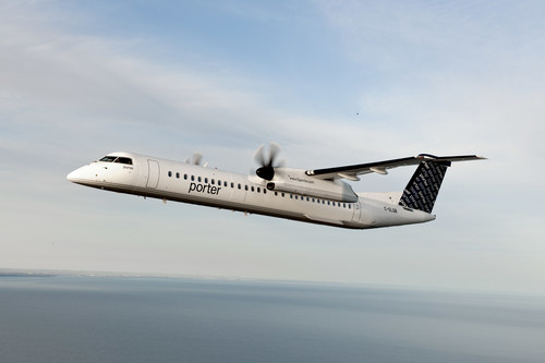 Porter Airlines officially returns to all 18 of its year-round destinations today, with the addition of Fredericton, Saint John, N.B., Sault Ste. Marie, Sudbury, Timmins and Windsor. (CNW Group/Porter Airlines)