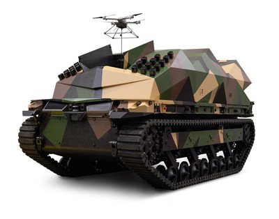 General Dynamics Land Systems' Tracked Robot 10-Ton (TRX).