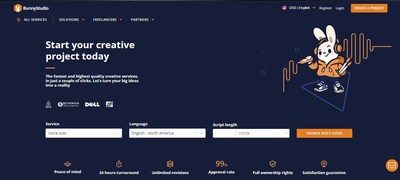 Bunny Studio end-to-end platform offers over 50 new creative services.