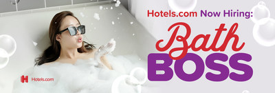 Apply to be Hotels.com's “Bath Boss” to help save the hotel bathtub and spend a week enjoying NYC’s best baths.