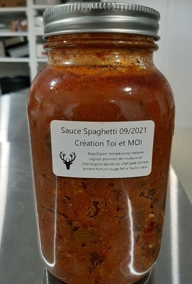 Sauce spaghetti (Groupe CNW/Ministère de l'Agriculture, des Pêcheries et de l'Alimentation)