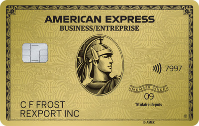 American Express revamps the Business Gold Rewards Card, designed for growth-minded business owners (CNW Group/American Express Canada)