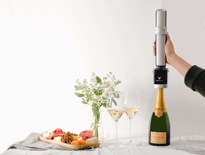 Sistema de preservação de vinhos Coravin Sparkling™ (PRNewsfoto/Coravin)