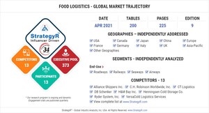 New Study from StrategyR Highlights a $154.1 Billion Global Market for Food Logistics by 2026