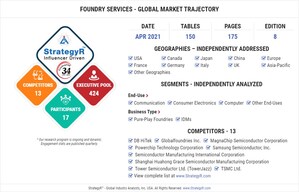 New Analysis from Global Industry Analysts Reveals Healthy Growth for Foundry Services, with the Market to Reach $96.1 Billion Worldwide by 2026
