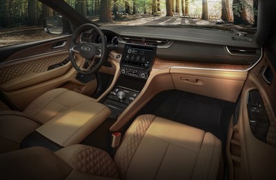 All-new 2021 Jeep® Grand Cherokee L Named to Wards 10 Best Interiors for 2021