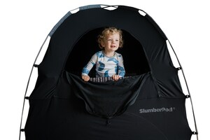 SlumberPod, maker of blackout sleep pods for young children, issued U.S. Patent. Invented by mother-daughter duo