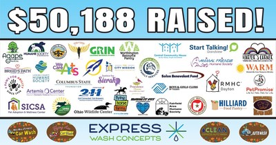 Express Wash Concepts Air Freshener Campaign Raises $50,188 for Local Non-Profits