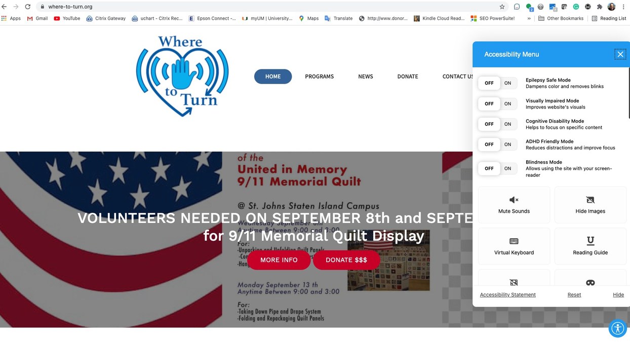 Chelsea Financial Services Sponsors Website and ADA Compliance Software for Where-To-Turn.org, Making Site More Accessible for Those with Disabilities - Vimarsana News