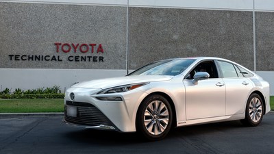 The 2021 Toyota Mirai has officially set the GUINNESS WORLD RECORDS title for the longest distance by a hydrogen fuel cell electric vehicle without refueling; achieving an unprecedented 845 miles driven on a single, five-minute complete fill of hydrogen during a roundtrip tour of Southern California as it set the record.