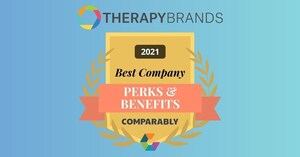Therapy Brands wins Award for Best Company Perks &amp; Benefits from Comparably