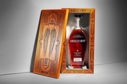 ANGEL'S ENVY 2021 Cask Strength Kentucky Straight Bourbon Whiskey Finished in Port Wine Barrels