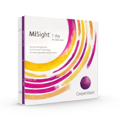 CooperVision® MiSight® 1 day contact lenses are specifically designed for myopia control and are FDA* approved to slow the progression of myopia in children aged 8-12 at the initiation of treatment.†