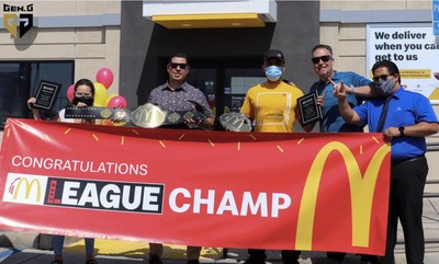GEN.G AND MCDONALD'S FRANCHISEES OF SOUTHERN PLAINS
ANNOUNCE ESPORTS PARTNERSHIP