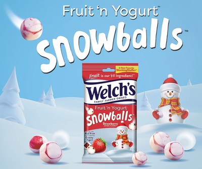 America's Favorite Fruit Snacks Debuts Welch's® Fruit 'n Yogurt™ Snowballs™