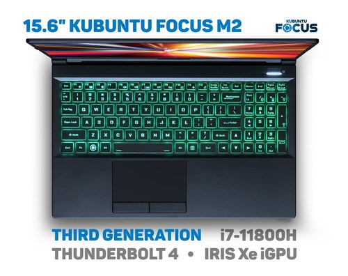 The Kubuntu Focus Team Announces the Third-Generation M2 Linux Mobile Workstation