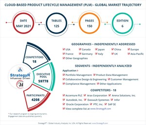 New Study from StrategyR Highlights a $71.7 Billion Global Market for Cloud-Based Product Lifecycle Management (PLM) by 2026