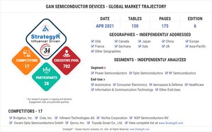 New Study from StrategyR Highlights a $2.2 Billion Global Market for GaN Semiconductor Devices by 2026