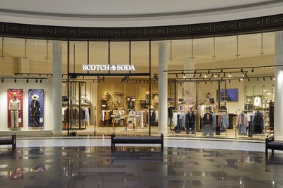 New Scotch&Soda store at the Mall of Berlin (PRNewsfoto/Scotch & Soda)