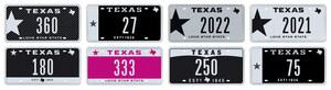 My Plates to auction rare Texas license plate numbers