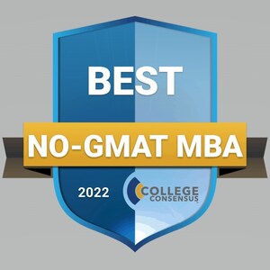 College Consensus Publishes Composite Ranking of the Best No-GMAT MBA Programs for 2022