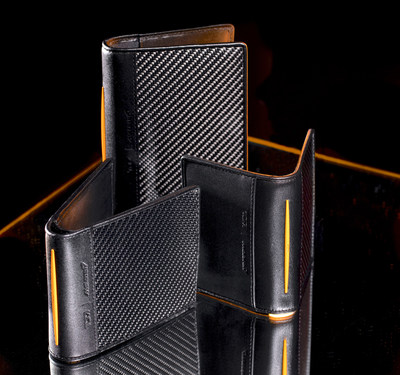 TUMI | McLaren's new Global Double Billfold, Passport Cover, and Folding Card Case