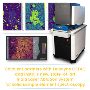 Covalent Metrology and Teledyne CETAC Technologies Announce New Partnership to Advance Research in Analytical Chemistry Applications and Instrumentation