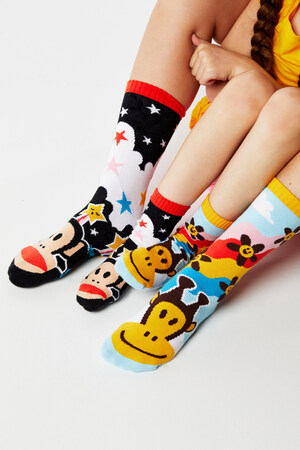 Pals Socks and Paul Frank Collaborate on New Mismatched Sock Collection