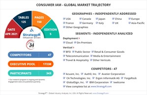 New Study from StrategyR Highlights a $55.4 Billion Global Market for Consumer IAM by 2026